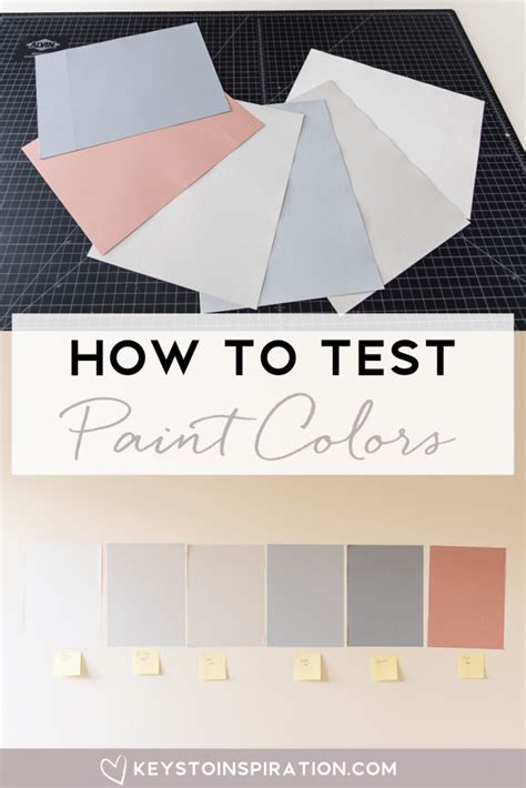 paint test paper|how to test paint colors.